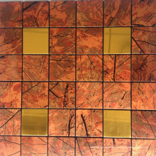 Preço de fábrica o mosaico de vidro exterior decoração de parede e assoalho de telha
